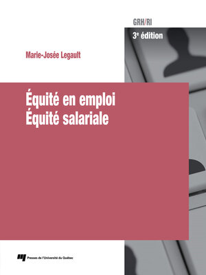 cover image of Équité en emploi: Équité salariale